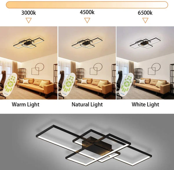 Arlyn 3-Light 90Cm LED Flush Mount