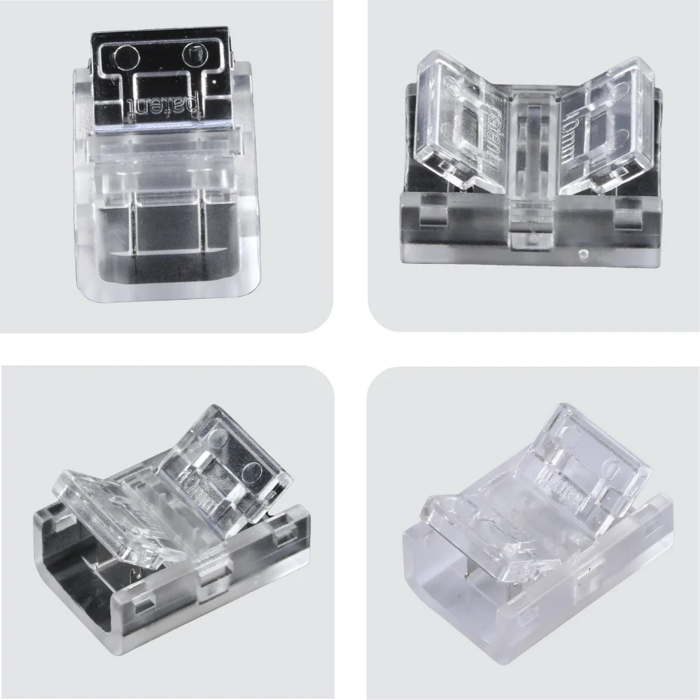2 Pin Led Rope Light Connection TEKLED 2 Pin Join Connector for Single Colour LED Strip Light 10mm ...