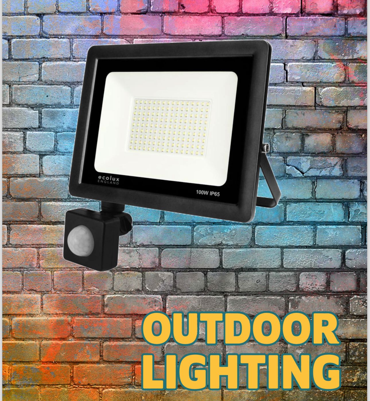 Outdoor Floodlights With Sensors