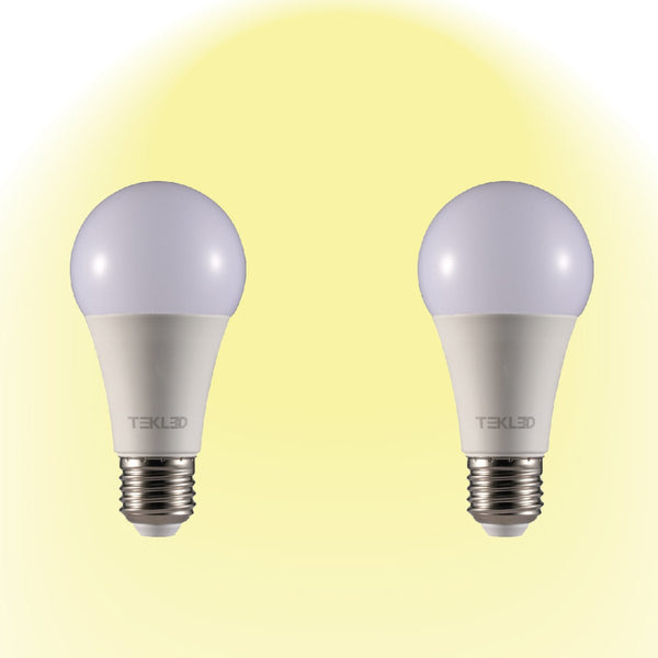 Virgo LED GLS Bulb A60 Dimmable E27 Edison Screw 2700K Warm White 9 W Pack of 2 527-15624