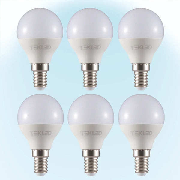 Canes LED Golf Ball Bulb P45 E14 Small Edison Screw 6W - 6500K Cool Daylight / Pack of 6