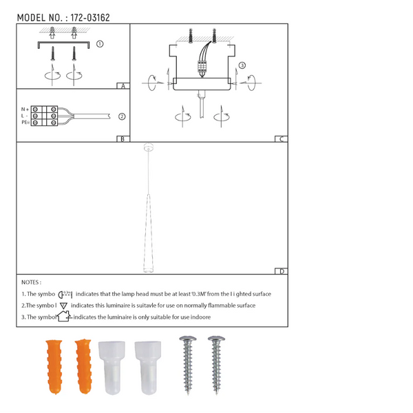 Cone Pendant Downlight GU10, Pendant Downlight, TEKLED 24