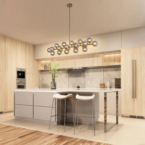 Modern Chandelier TEKLED Cosmos Sphere Pendant Chandelier-Island-159-18256