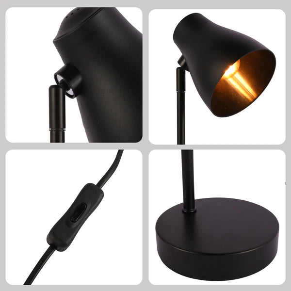 Lighting properties of Elegant Rotatable Desk Lamp in Assorted Colors 130-03650