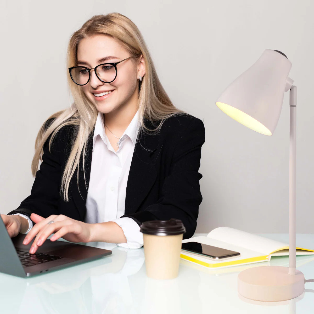 Where to use Elegant Rotatable Desk Lamp in Assorted Colors 130-03652
