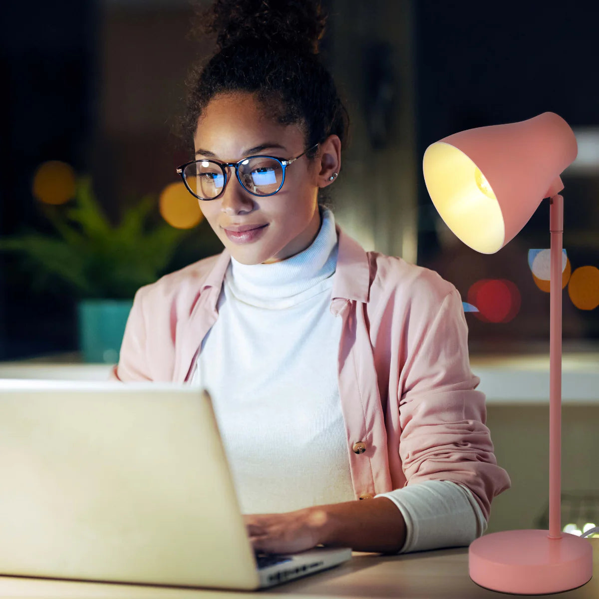 Where to use Elegant Rotatable Desk Lamp in Assorted Colors 130-03656