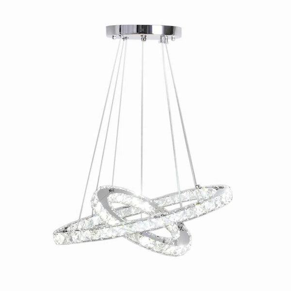 Sidney 2 - Light Transparent LED Crystal Pendant