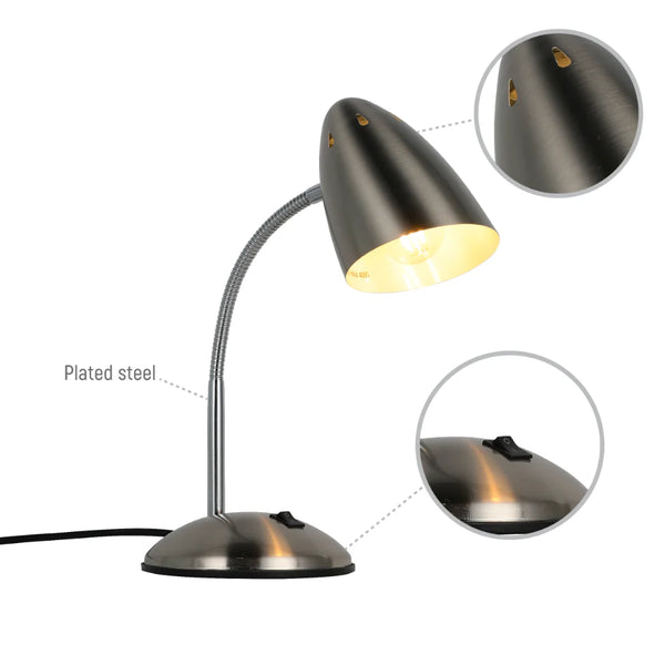 Flex Neck Metal Desk Lamp 18