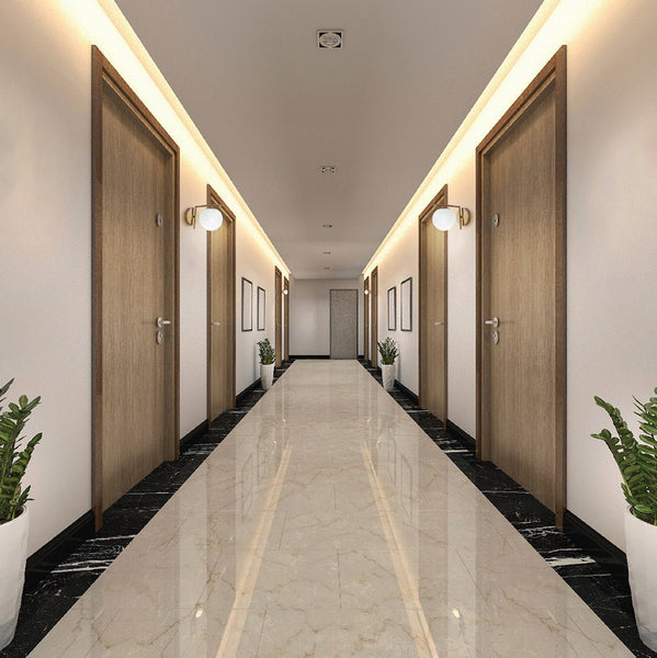 More interior usage of Opal Globe Glass Bronze L Shape Metal Wall Light with E27 Fitting | TEKLED 151-19498