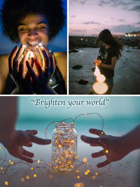 Serpens Solar 2 Sets Micro-LED String 120 LEDs 14m Warm & Cool WhiteÂ¬â€ LED String Fairy Light in use