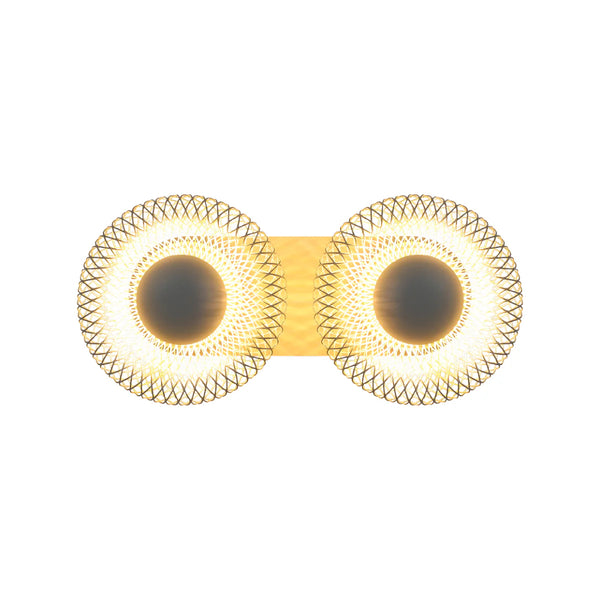 Main image of Industrial Chic Halo Wall Sconce Light 151-19978