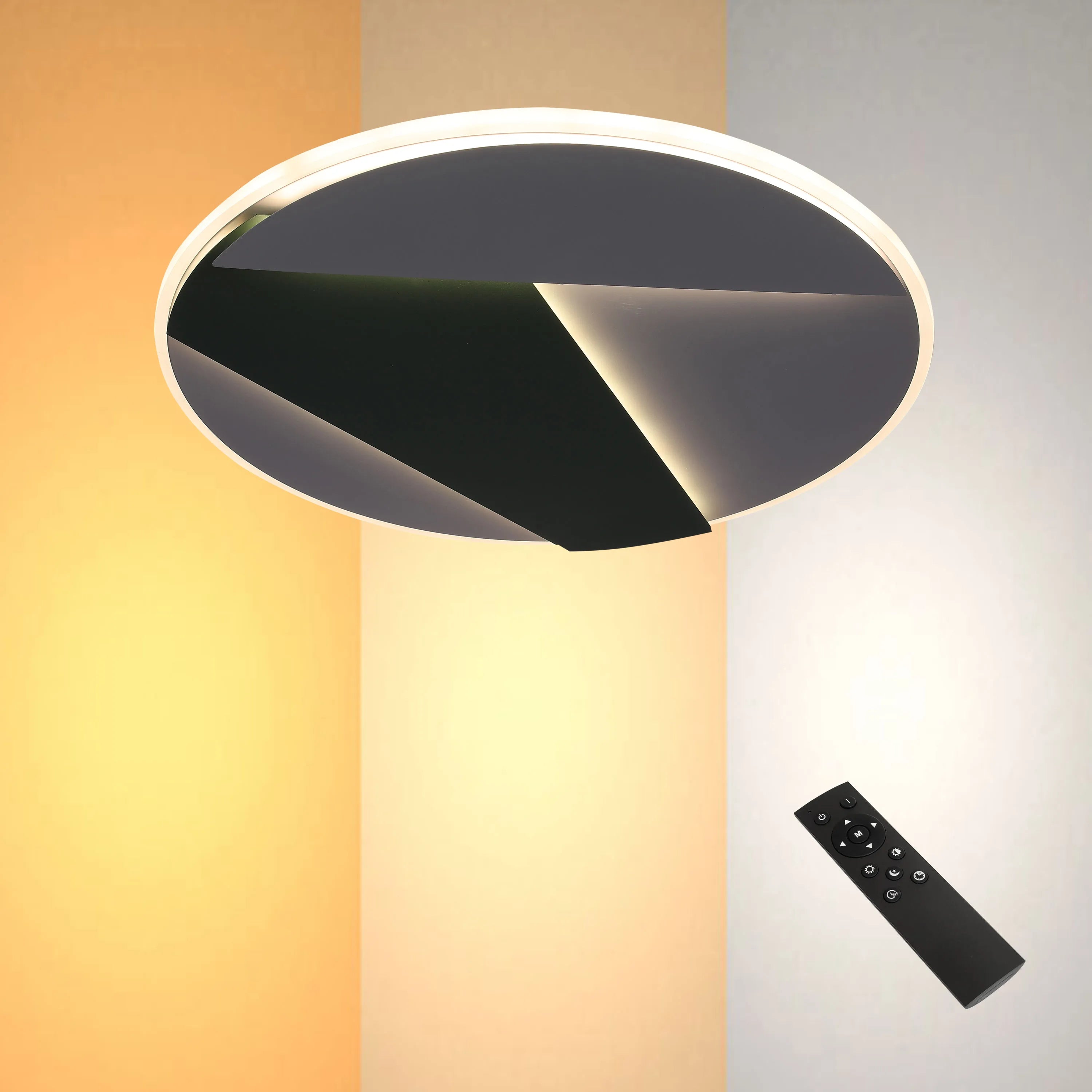 Layered LED Ceiling Light with Hidden Lighting, Flush Mount – Star LED Lighting