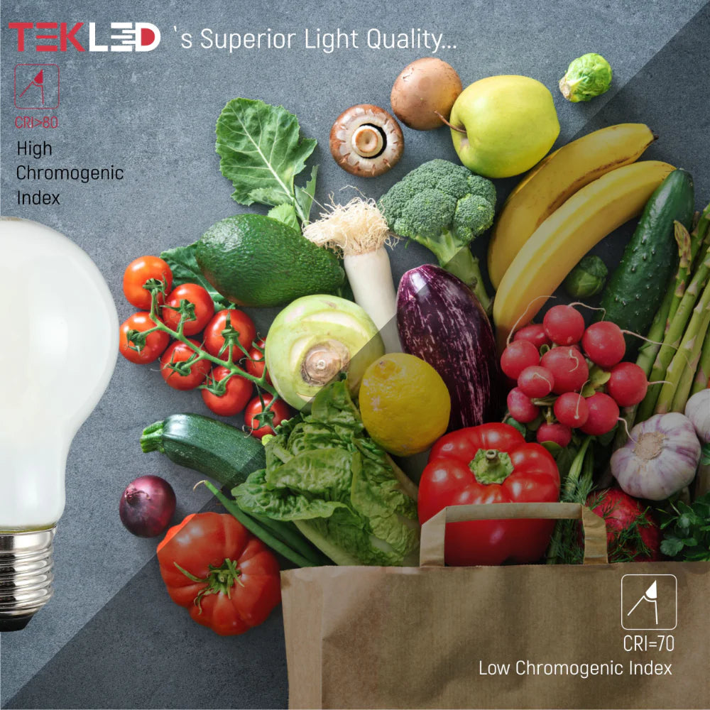 LED Bulb A60 GLS E27 Frosted Glass Pack of 4 15