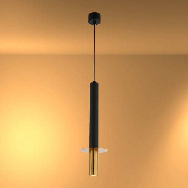 LED Pendant Downlight 5W 3000K Black and Bronze 1