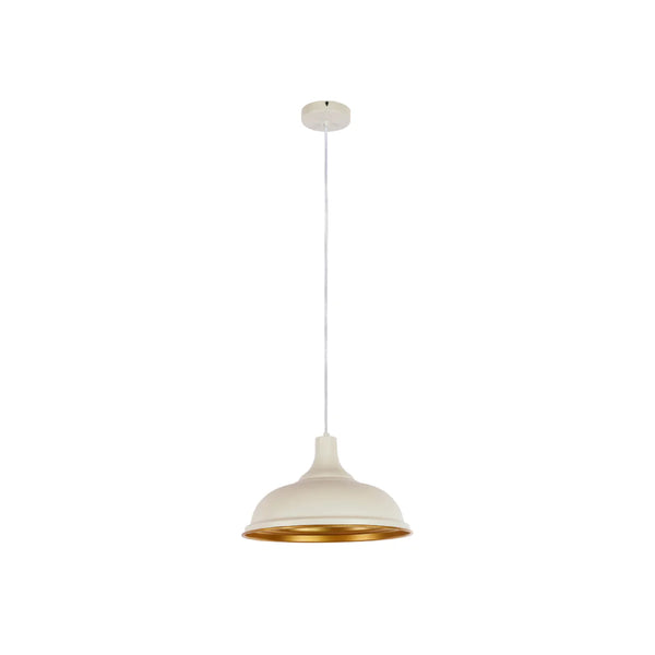 Main image of Modern Step Pendant Light - 38cm Metal Shade in Varied Hues 150-19058