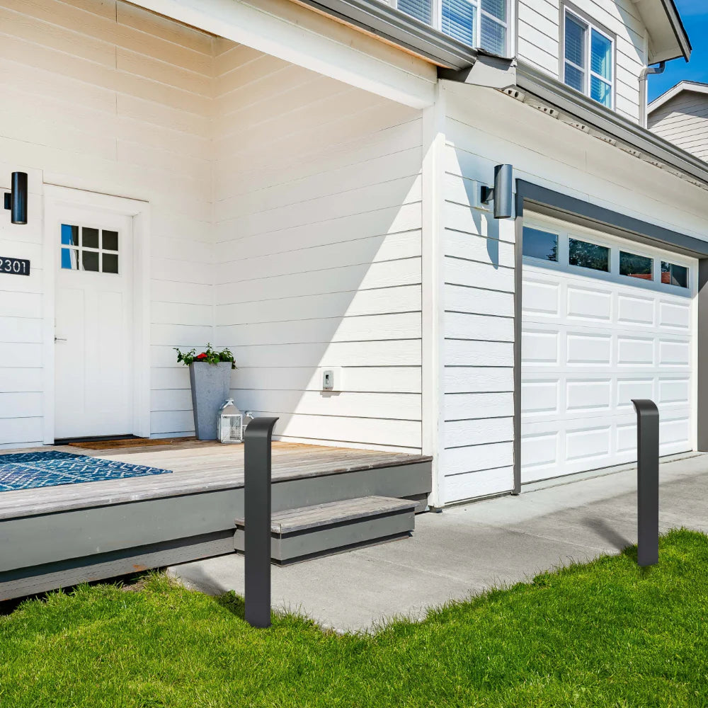 Senza LED Outdoor Pathway Bollard Lawn Light 7W 3000K 4