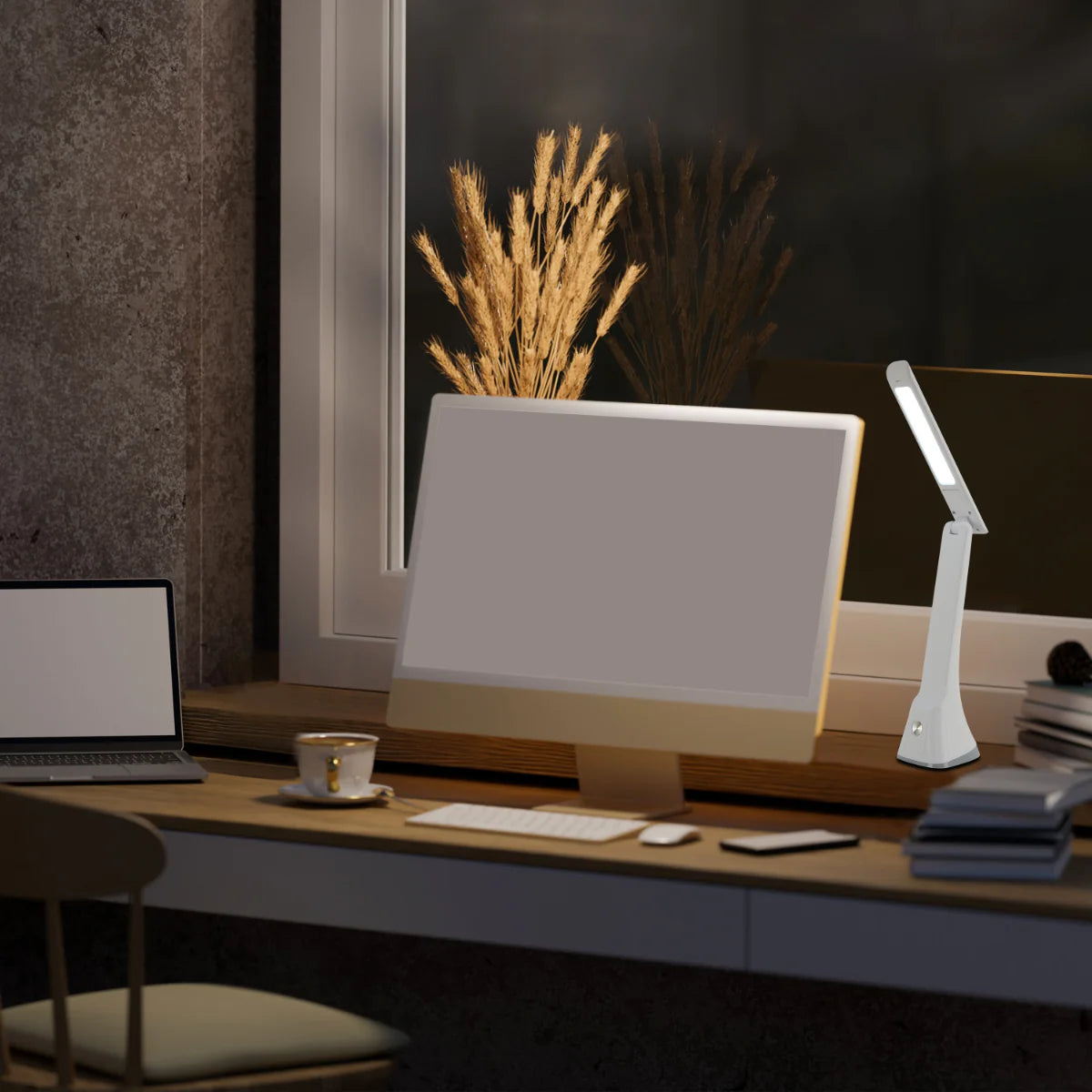 Light Control Desk Light Sleek Foldable LED Desk Lamp with Touch Control – Star LED Lighting