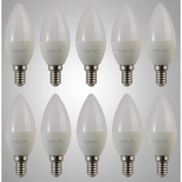 Vela LED Candle Bulb C37 E14 Small Edison Screw 5W 19